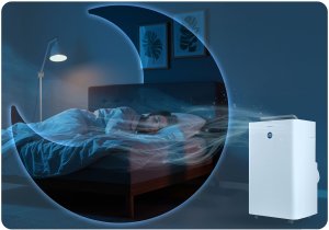 Klimatyzator przenośny 14000 BTU osuszacz grzanie WiFi 37l/24h Berdsen BD-583 16