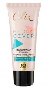 CELIA Hydro Cover Długotrwały podkład kryjąco-nawilżający 103 Brzoskwinia 30 ml 2