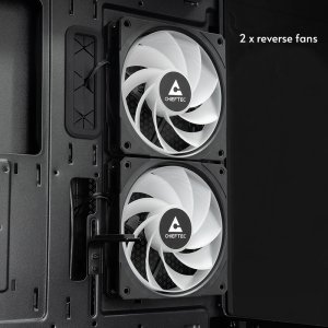 Obudowa Chieftec Vista czarna (GT-01B-OP) 9