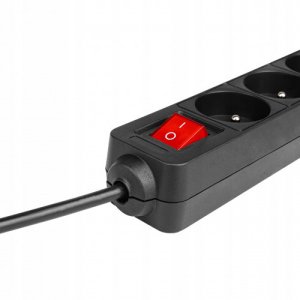 Przedłużacz Silo 5 gniazd z ochroną 16A 5