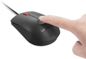 Mysz Lenovo - Mysz - optyczna - 3 Tasten - przewodowa - USB - czarny, czerwony 6