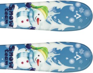 Narty dziecięce TECNOPRO SNOW TEAM + wiązanie ATOMIC LC 5 z GRIP WALK 80 cm 2