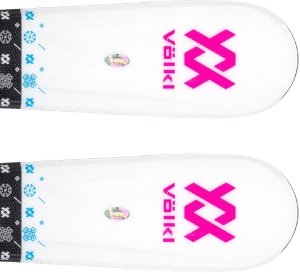 Narty dziecięce VOLKL FLAIR JR + wiązania MARKER VMOTION 4.5 JR z GRIP WALK 80 cm 2