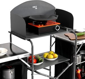 NC3042 SKŁADANA SZAFKA TURYSTYCZNA KUCHENNA Z OSŁONĄ NILS CAMP 3