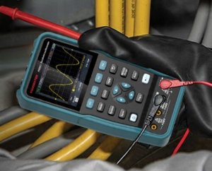 HANMATEK HO52S oscyloskop 3w1 50 MHz z 2 kanałami 3,5'' nowy 2