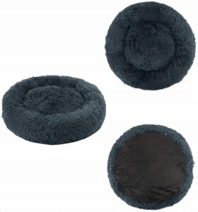 Unizoo Legowisko pluszowe M 60cm - ciemnoszary x 16 3