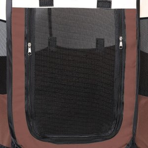 Kojec dla psa/kota 91x91x58cm - brązowy x 25 1