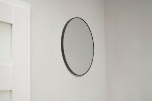 Lustro 40cm czarna rama 5