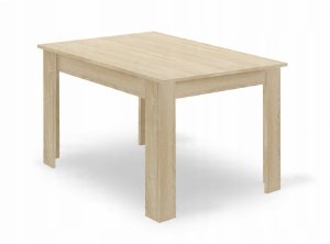 Malys Group Zestaw stół NP 120x80 Dąb Sonoma + 4 krzesła LIBRA szare 11