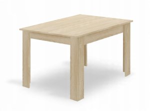 Malys Group Zestaw stół NP 120x80 Dąb Sonoma + 4 krzesła LIBRA szare 10