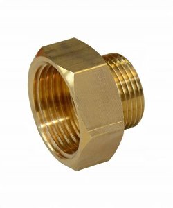 IDMAR Redukcja mosiężna mufowo nyplowa 1"x3/4" (DN25xDN20) 2