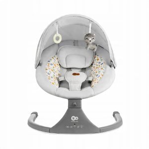 Elektrinės sūpynės Kinderkraft 2in1 Lumi 2, light grey 3