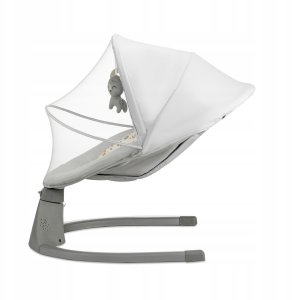 Elektrinės sūpynės Kinderkraft 2in1 Lumi 2, light grey 6