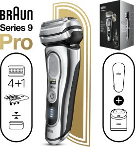 Braun Series 9 Pro 81747620 maszynka do golenia Golarka foliowa Przycinarka Chrom 3