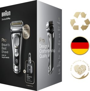 Braun Series 9 Pro 81747620 maszynka do golenia Golarka foliowa Przycinarka Chrom 8