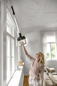 Kärcher VC 7 Cordless yourMax Odkurzacz stojący 2 w 1 Bateria Suchy HEPA Bez worka 0,8 l Szary, Biały 2,5 Ah 2