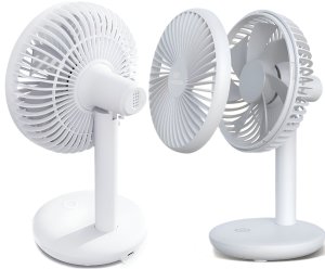 Wentylator Mozos bezprzewodowy z akumulatorem FS02 biały 2