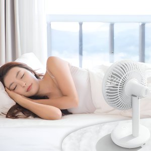 Wentylator Mozos bezprzewodowy z akumulatorem FS02 biały 7