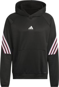 Bluza męska adidas Basketball Crazy Warm Hoody czarna JN2491 M 2