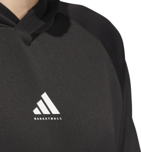 Bluza męska adidas Basketball Crazy Warm Hoody czarna JN2491 M 4