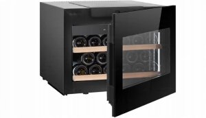 Chłodziarka do wina Berg BRGSW17 Winiarka czarna do zabudowy 17 butelek 3