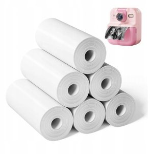 Papier Biały Wkład Wkłady 6x Rolka 57 mm 57mm x 6m do Aparatu XREC P02 K22 / P2-RM 3