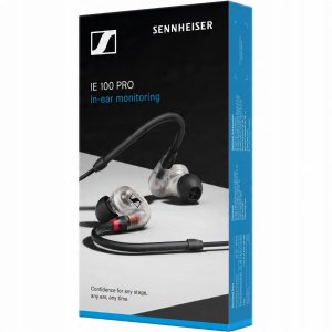 Sennheiser IE 100 PRO CLEAR - Słuchawki miniaturowe dokanałowe IEM 2