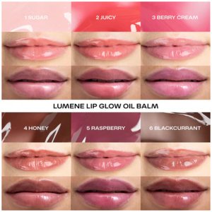 Lumene Lip Glow Oil Balm Balsam do ust z olejkiem 10ml Blackcurrant (6) 3