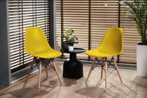 Krzesło Eva Żółte (Ikeabox) 10