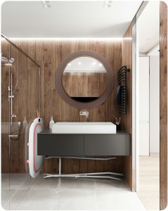 Ricokids Wanienka składana dla dzieci, niemowląt ze stelażem, termometrem i wkładką RK-287 biało-różowa 14