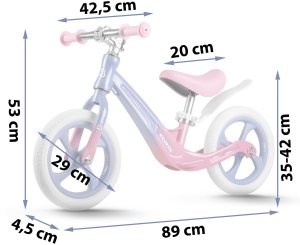 Rowerek biegowy Ricokids Rowerek biegowy dla dzieci FUNNU 4