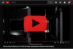 Uchwyt do telewizora 32-80 cali Humberg 70 kg 15