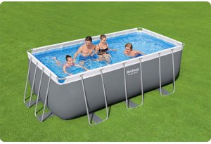 Basen ogrodowy stelażowy 412x201x122 cm 17w1 Bestway 56456N 7