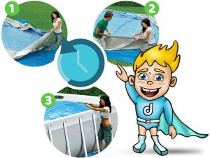 Basen ogrodowy stelażowy 412x201x122 cm 17w1 Bestway 56456N 9