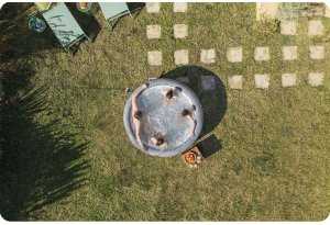 Dmuchane SPA Lay-Z Bali Grey 6 osobowe Bestway 6001N 3