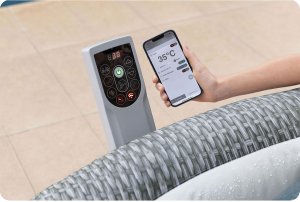 Dmuchane SPA Lay-Z Bali Grey 6 osobowe Bestway 6001N 4