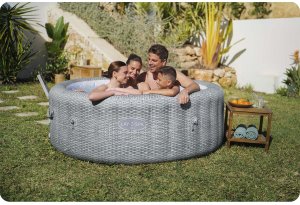 Dmuchane SPA Lay-Z Bali Grey 6 osobowe Bestway 6001N 8