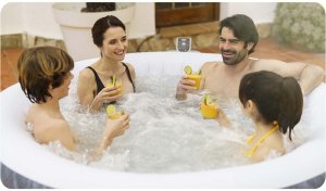 Dmuchane SPA Lay-Z Boracay 4 osobowe Bestway 60175 4