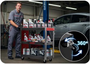 Wózek narzędziowy warsztatowy Humberg HM-515 12