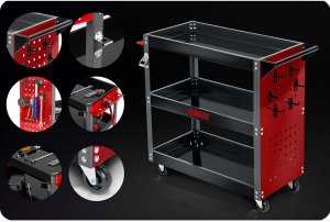 Wózek narzędziowy warsztatowy Humberg HM-515 5