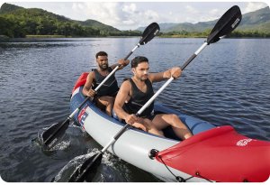 Kajak dmuchany Lite Rapid X2 321 x 88 cm Bestway 65077 7