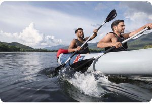 Kajak dmuchany Lite Rapid X2 321 x 88 cm Bestway 65077 8