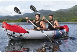 Kajak dmuchany Lite Rapid X2 321 x 88 cm Bestway 65077 9