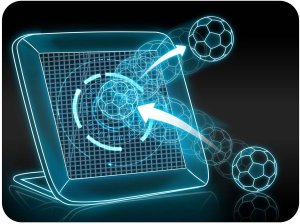 NeoSport Bramka treningowa rebounder 122 x 120 cm 12