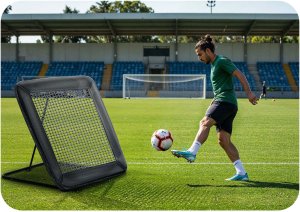 NeoSport Bramka treningowa rebounder 122 x 120 cm 7