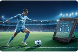 NeoSport Bramka treningowa rebounder 122 x 120 cm 10