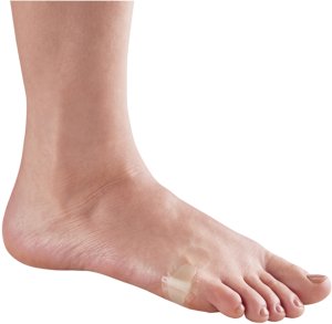 Plastry na stopę VISCOPLAST Mix, 3 rozmiary, kopertka, 7szt. 4