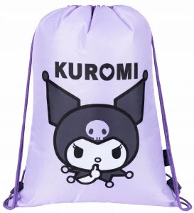 PLECAK 28X41X14 1ZAM 5KIESZ KUROMI VIOLET FOL 3
