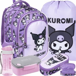 PLECAK 28X41X14 1ZAM 5KIESZ KUROMI VIOLET FOL 8