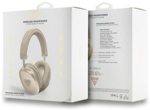 SŁUCHAWKI BEZPRZEWODOWE NAUSZNE, Bluetooth V5.3, Guess, Mikrofon, Złote 4